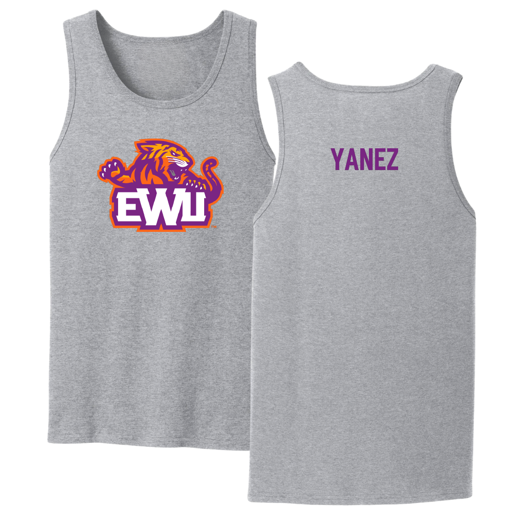 Edward Waters University Golf Sport Gray Tank Top - Jackie Yanez