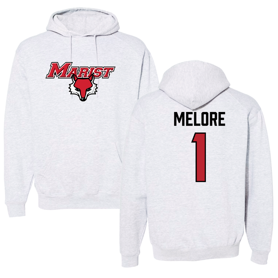 Marist University Football Gray Hoodie - #1 Jack Melore