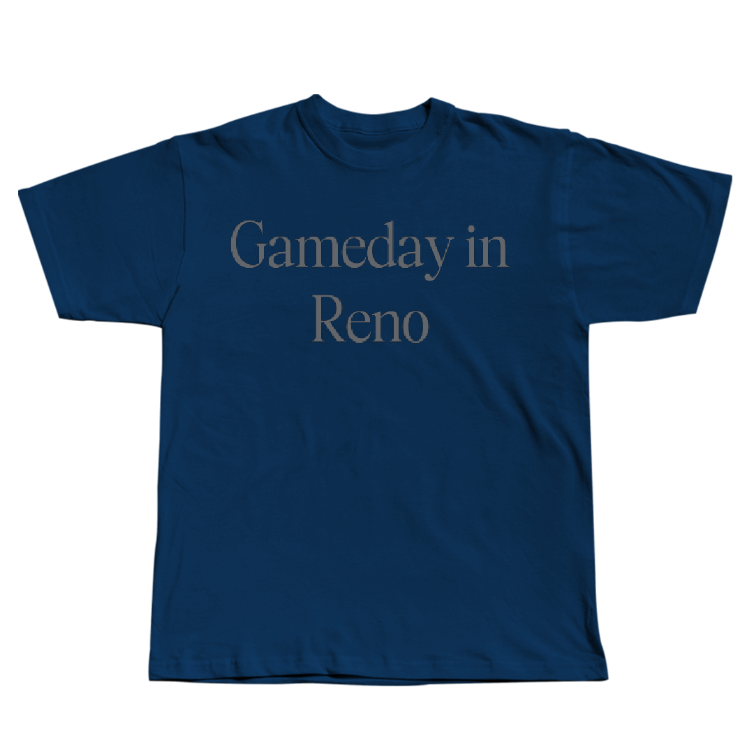 University of Nevada Baseball Navy Gameday Tee - #23 Dominic Desch