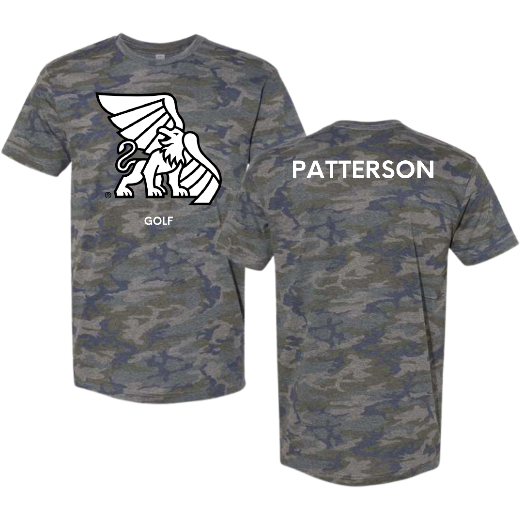 Missouri Western State University Golf (M) Vintage Camo Tee - Jackson Patterson