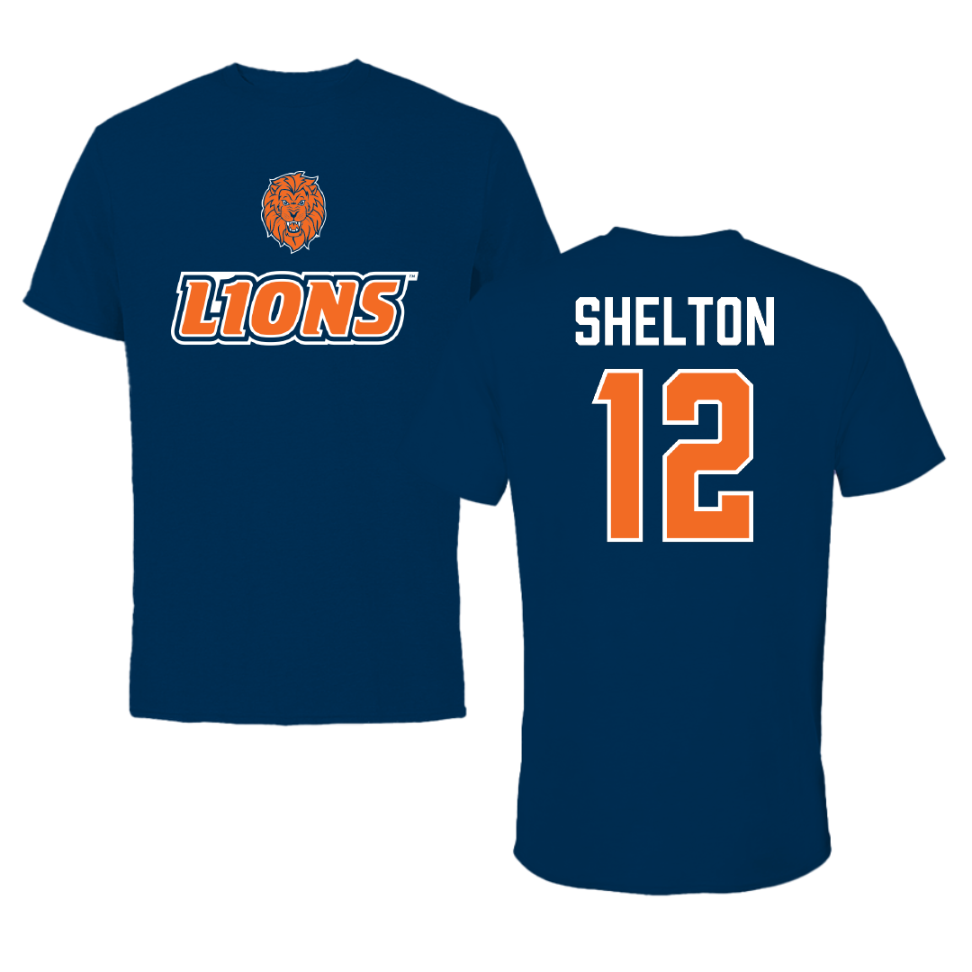 Lincoln University (Pennsylvania) Basketball (W) Navy General Performance Tee - #12 Jasmin Shelton