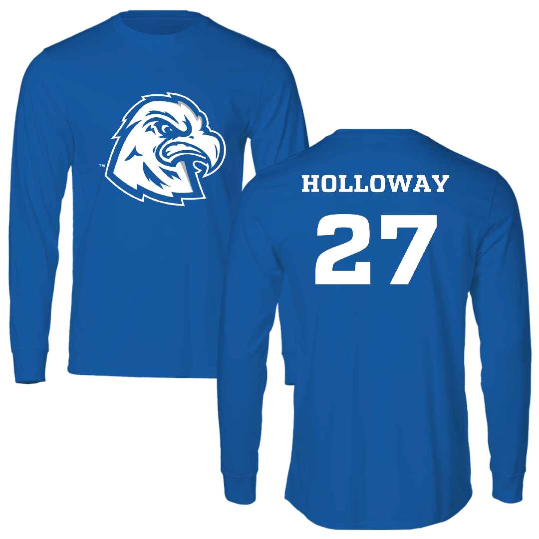 Calhoun Community College Softball Blue Long Sleeve - #27 Kaila Holloway