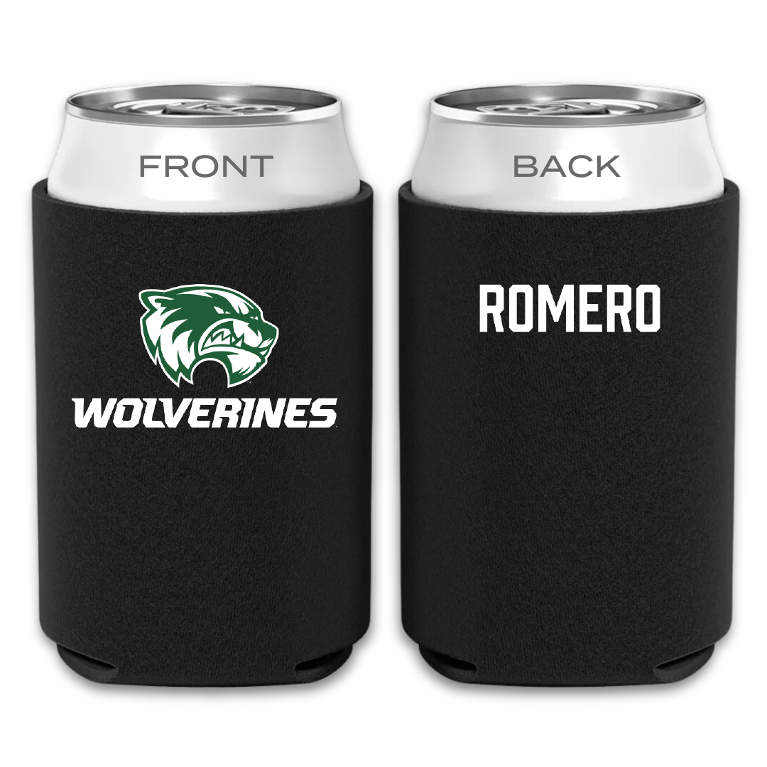 Utah Valley University Wrestling Black Can Cooler - Jakob Romero