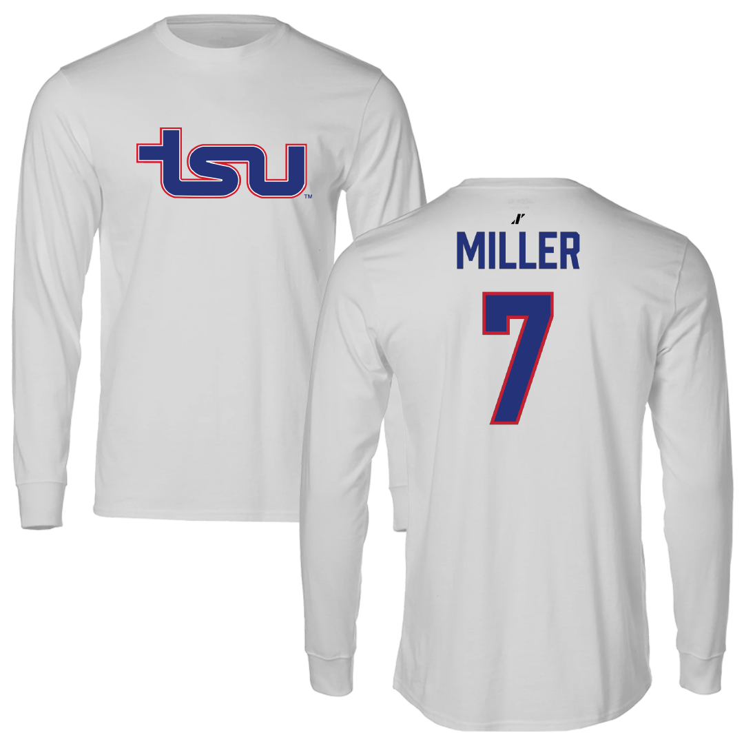 Tennessee State University Volleyball Light Gray Long Sleeve - #7 Maygan Miller