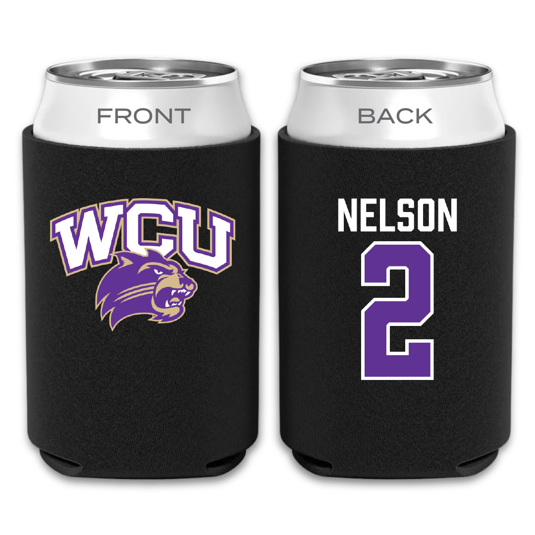 Western Carolina University Football Black Can Cooler - #2 Micah Nelson