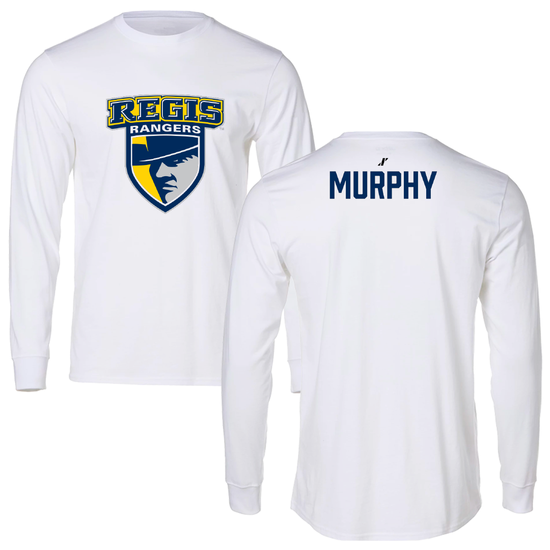 Regis University (Colorado) TF and XC White Long Sleeve - John Murphy