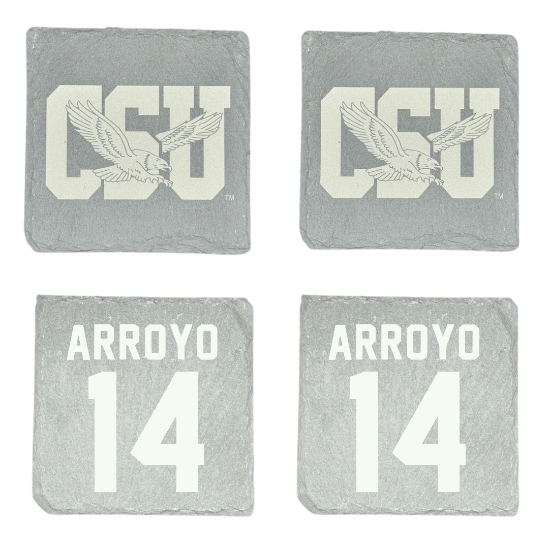 Coppin State University Softball Stone Coaster (4 Pack)  - #14 Natasha Arroyo