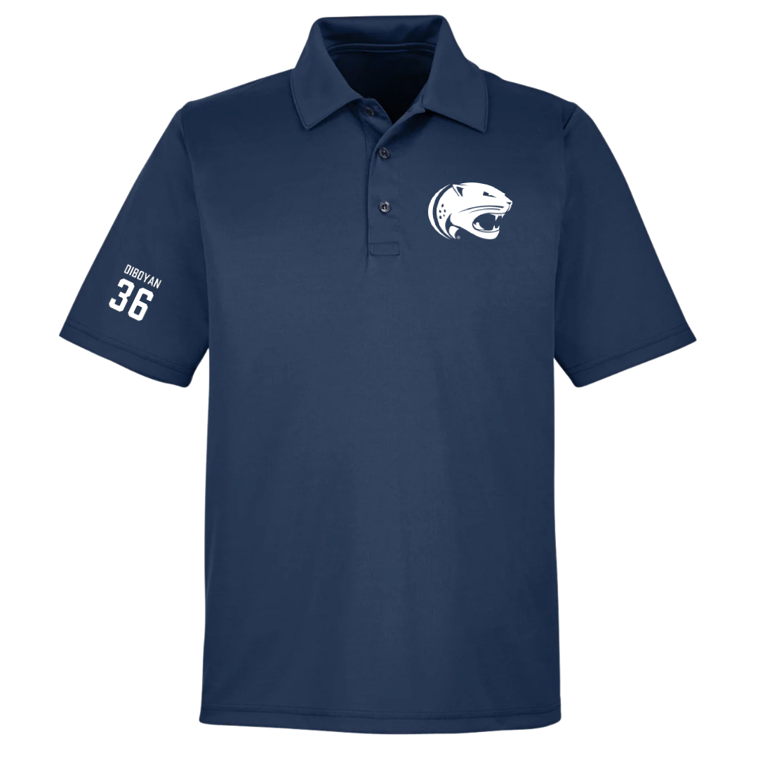 University of South Alabama Football Navy Polo - #36 Hamilton DiBoyan