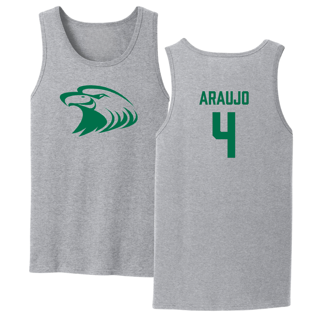 Central Methodist University Volleyball Sport Gray Tank Top - #4 Luciana Araujo