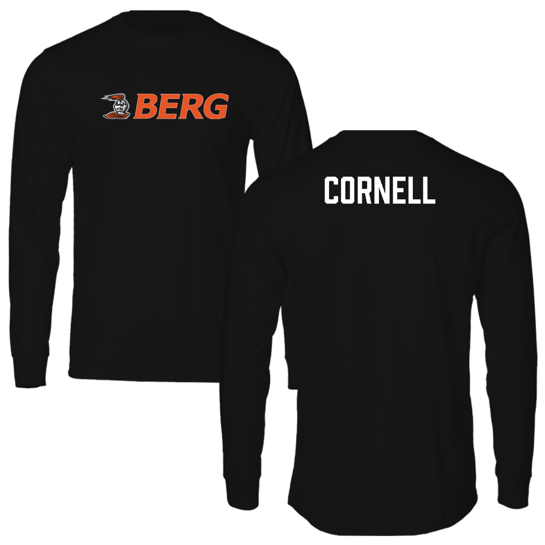 Heidelberg University Wrestling (M) Black Performance Long Sleeve - Josh Cornell