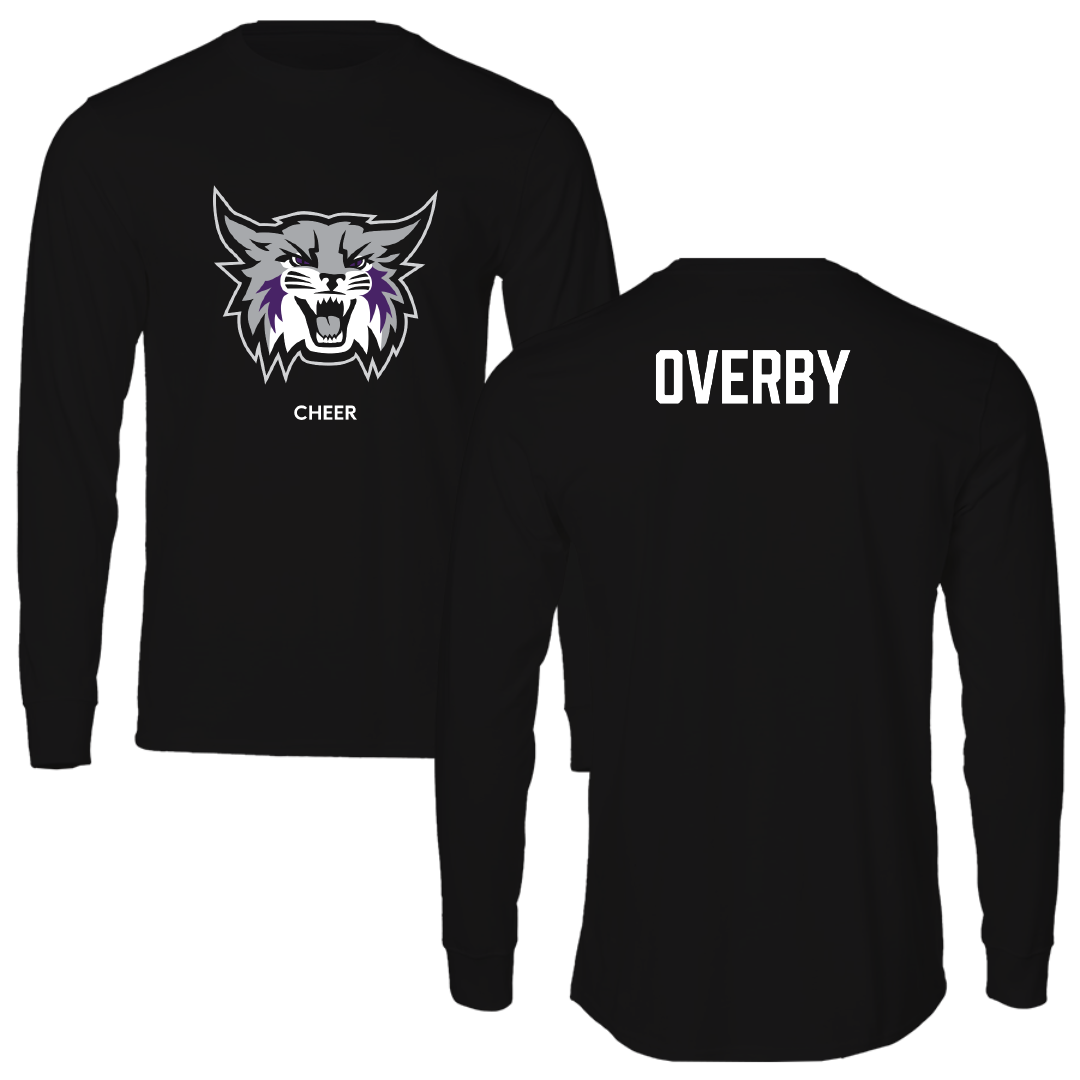 Weber State University Cheer Black Long Sleeve - Kaylee Overby