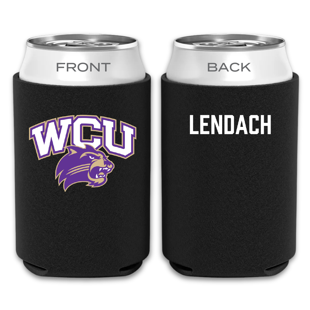 Western Carolina University Golf Black Can Cooler - Josh Lendach