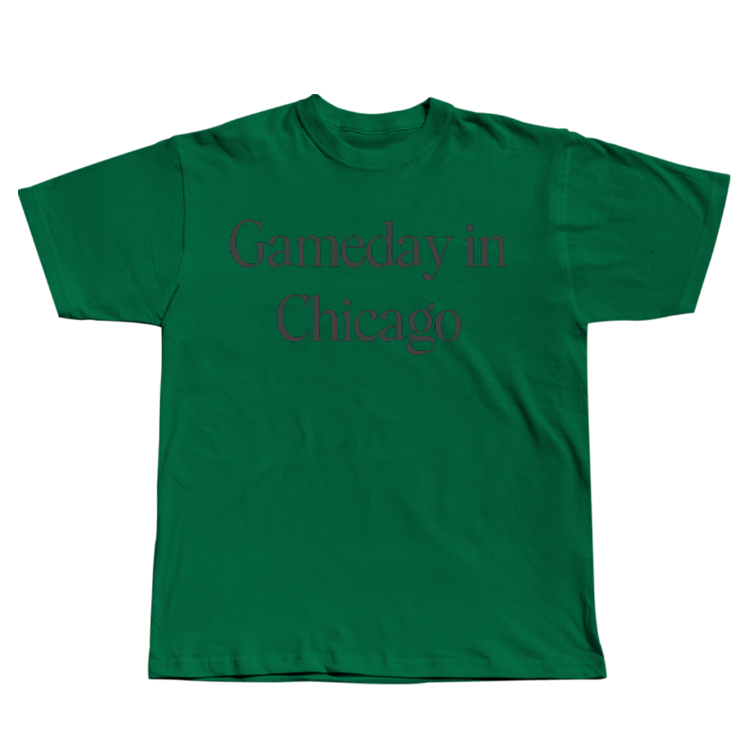 Roosevelt University Softball Green Gameday Tee - #24 Catie Luzzi