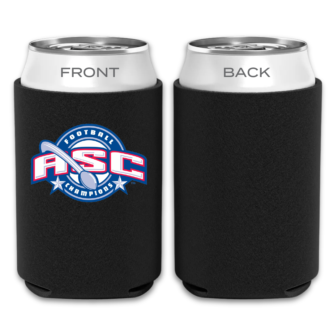 American Southwest Conference Football Black Championship Can Cooler - ASC Football