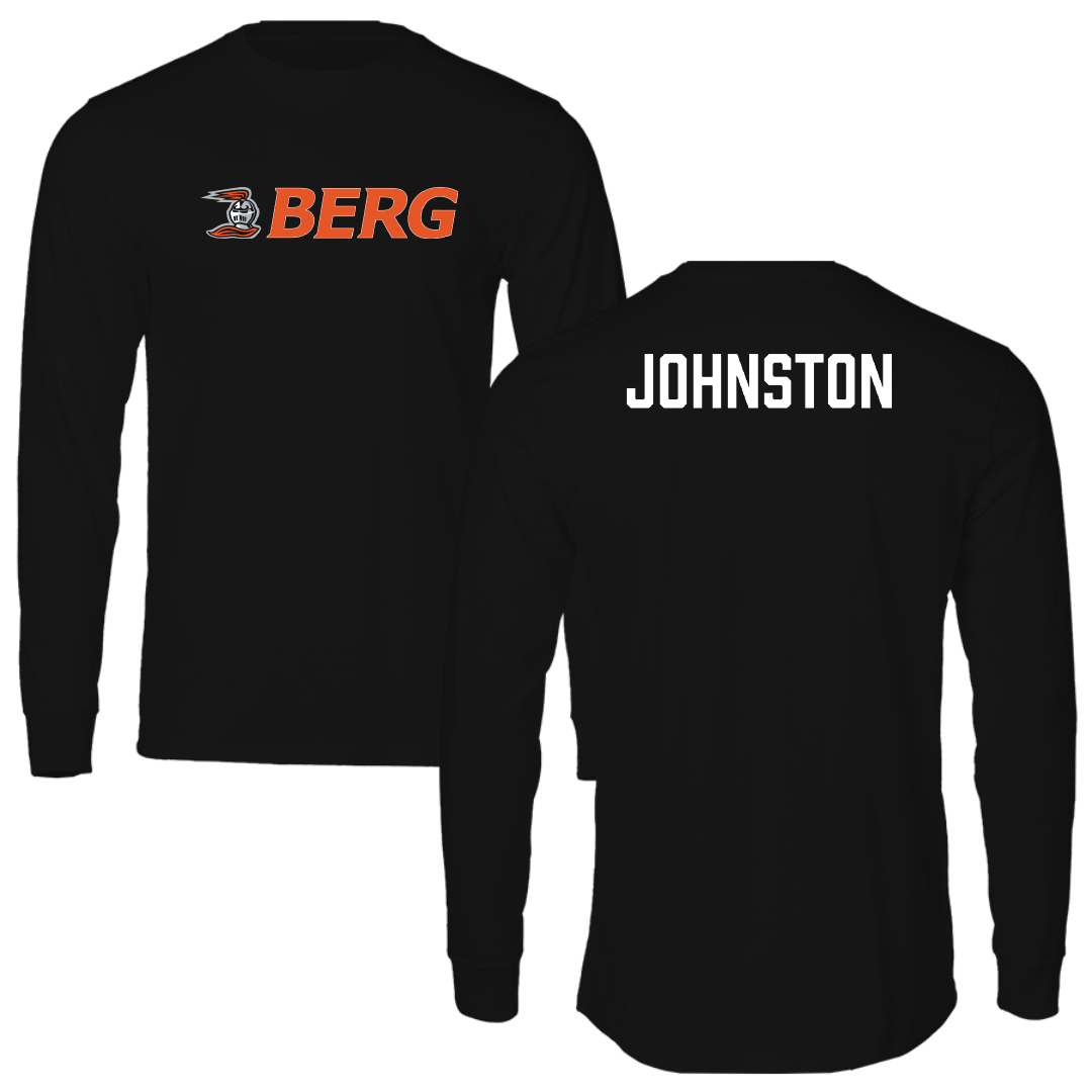 Heidelberg University Golf Black Performance Long Sleeve - James Johnston