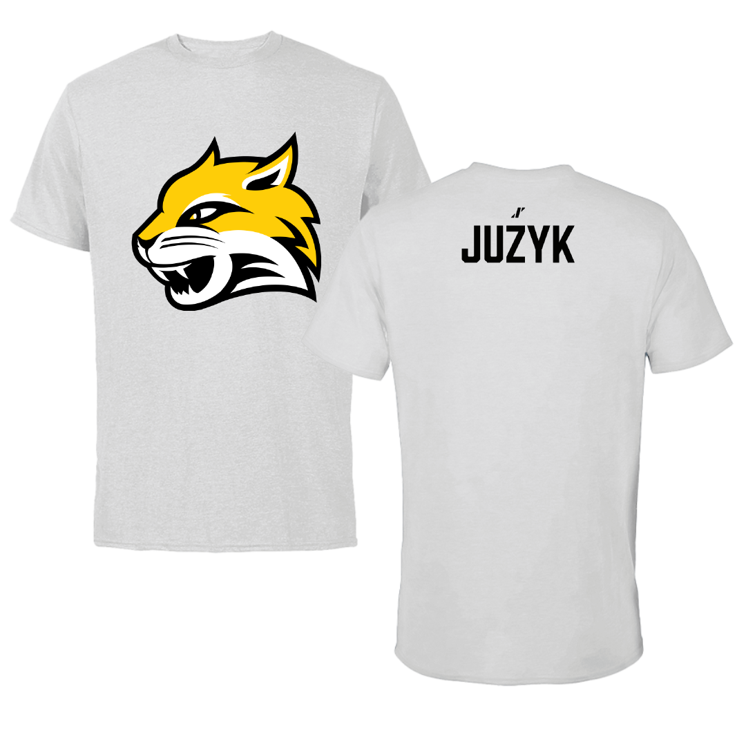 Wayne State College (Nebraska) TF and XC Light Gray Tee - Vendell Juzyk