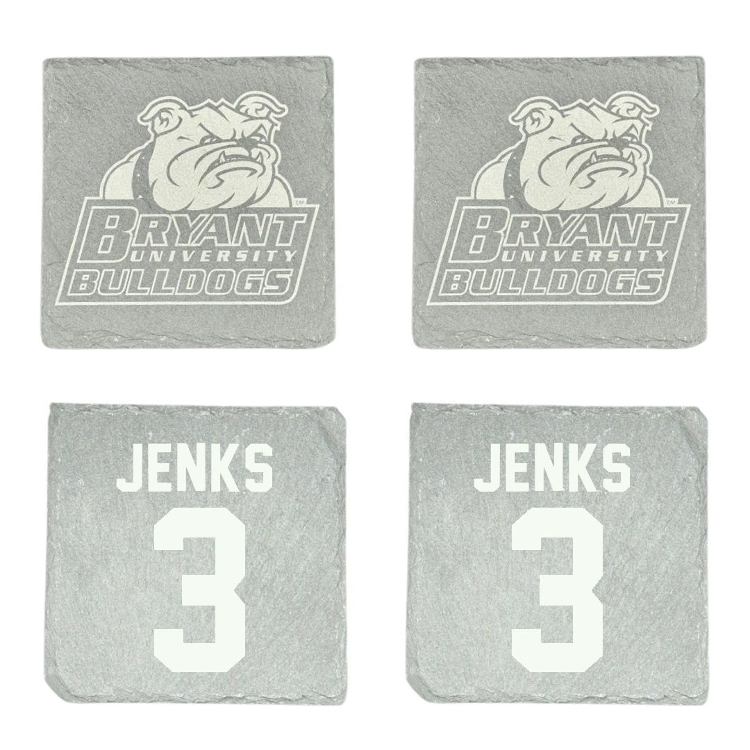 Bryant University Softball Stone Coaster (4 Pack)  - #3 Jadyn Jenks