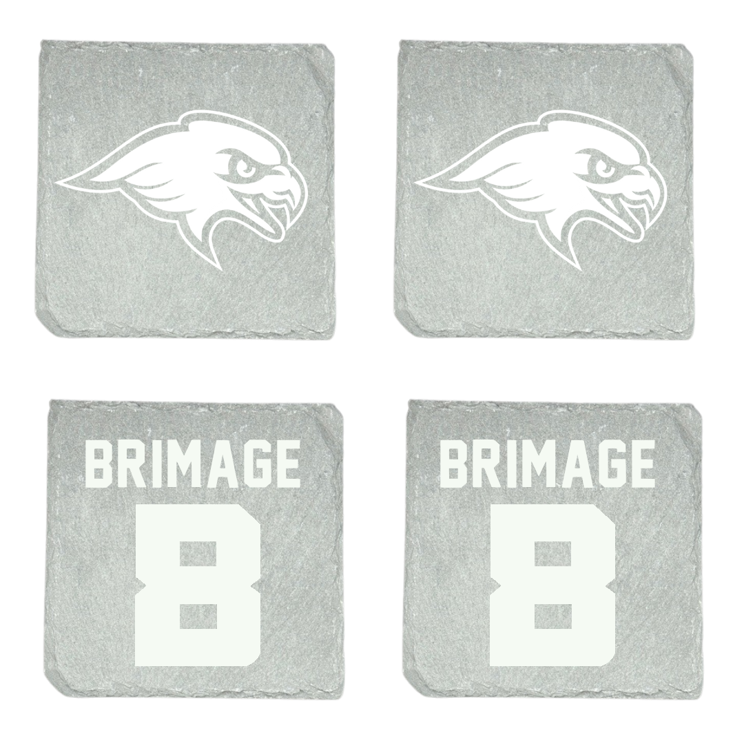 Montclair State University Football Stone Coaster (4 Pack)  - #8 Jayden Brimage