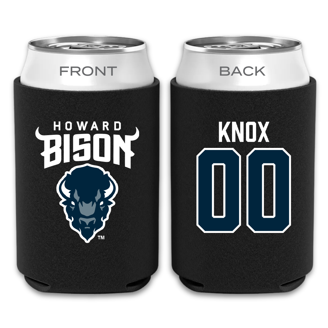 Howard University Soccer Black Can Cooler - #00 Trinity Knox