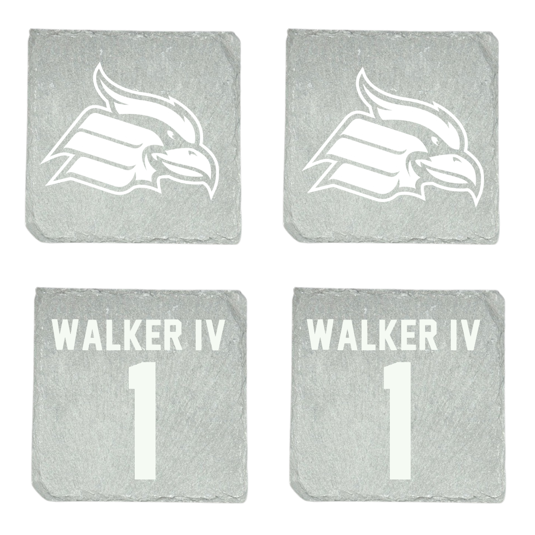 Wheeling University Football Stone Coaster (4 Pack)  - #1 James Walker IV