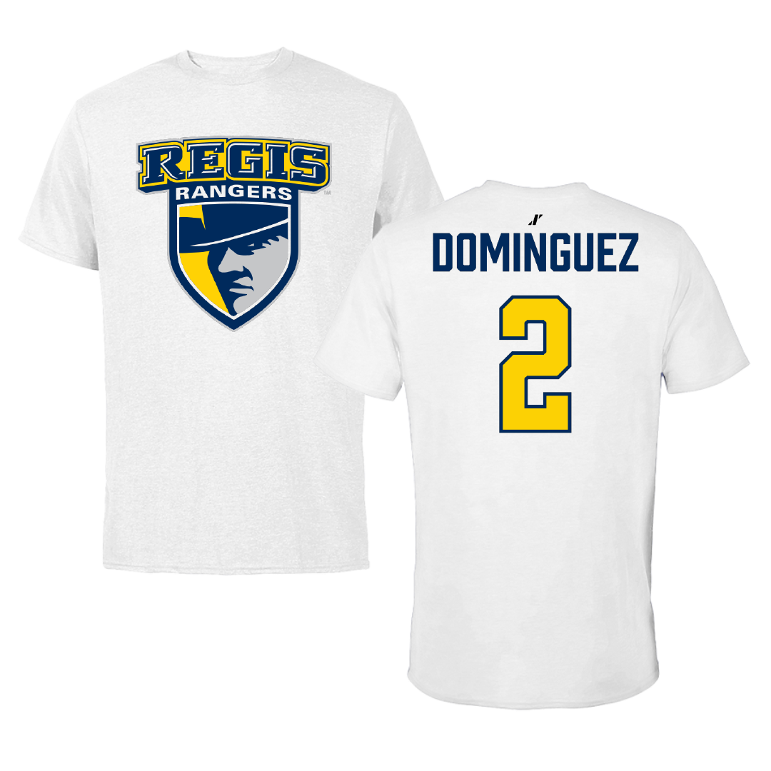 Regis University (Colorado) Softball White Tee - #2 Enyssa Dominguez