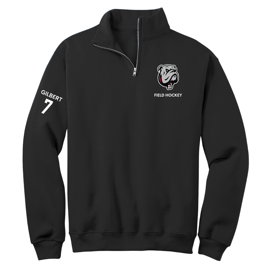 Dean College Field Hockey (W) Black Quarter-Zip - #7 Madison Gilbert