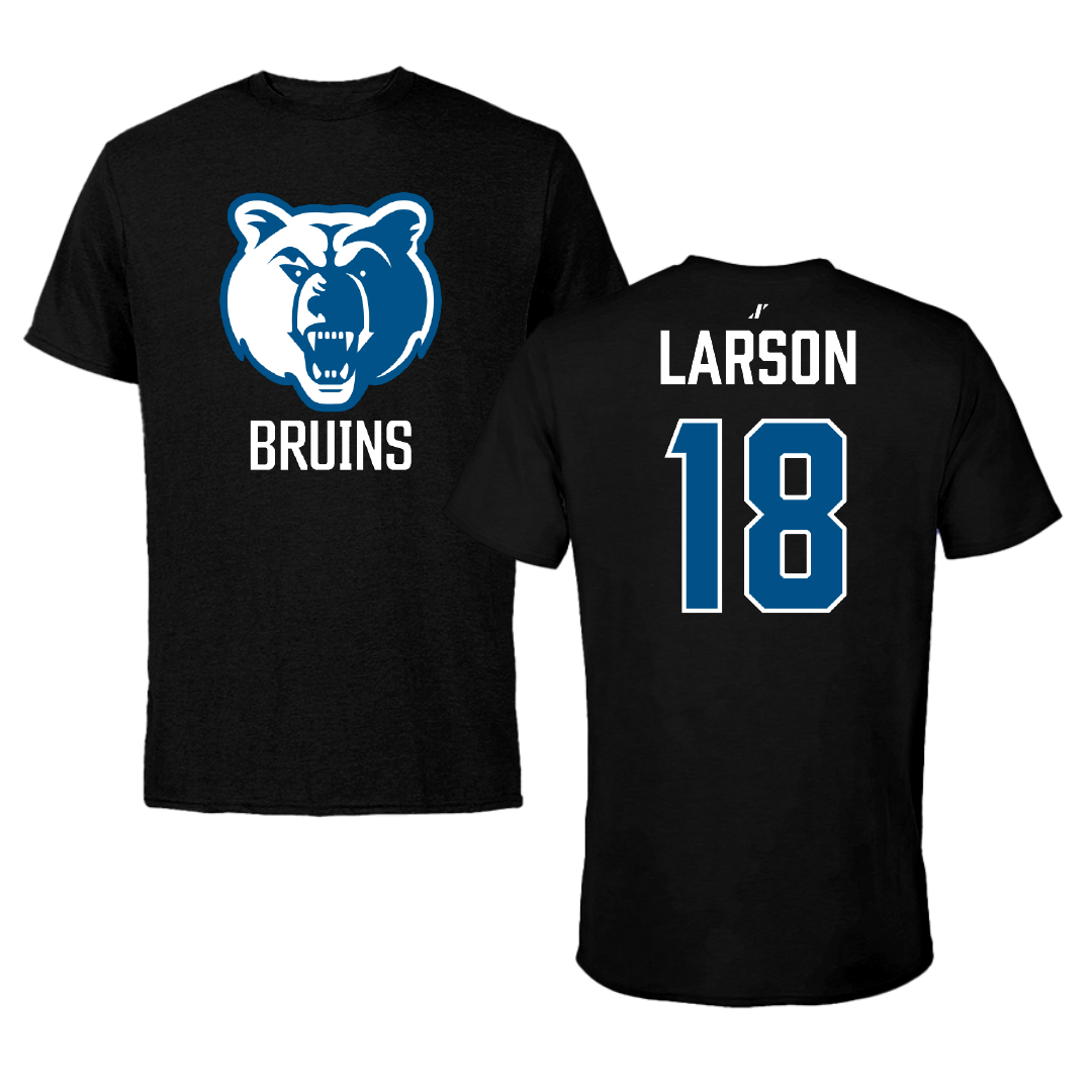 Salt Lake Community College Softball Black Tee - #18 Brecka Larson