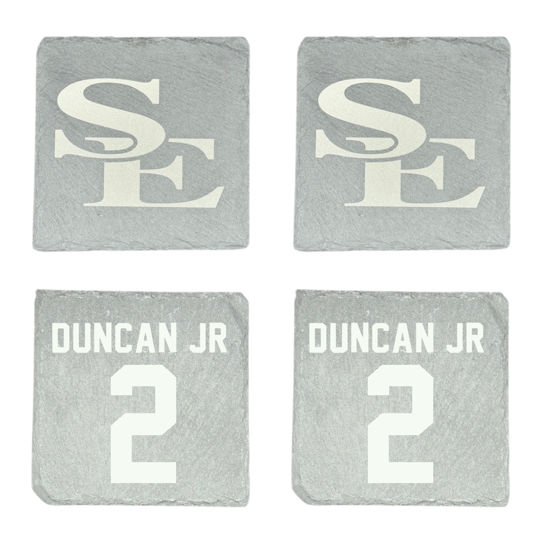 Southeastern Oklahoma State University Football Stone Coaster (4 Pack)  - #2 LeVay Duncan Jr