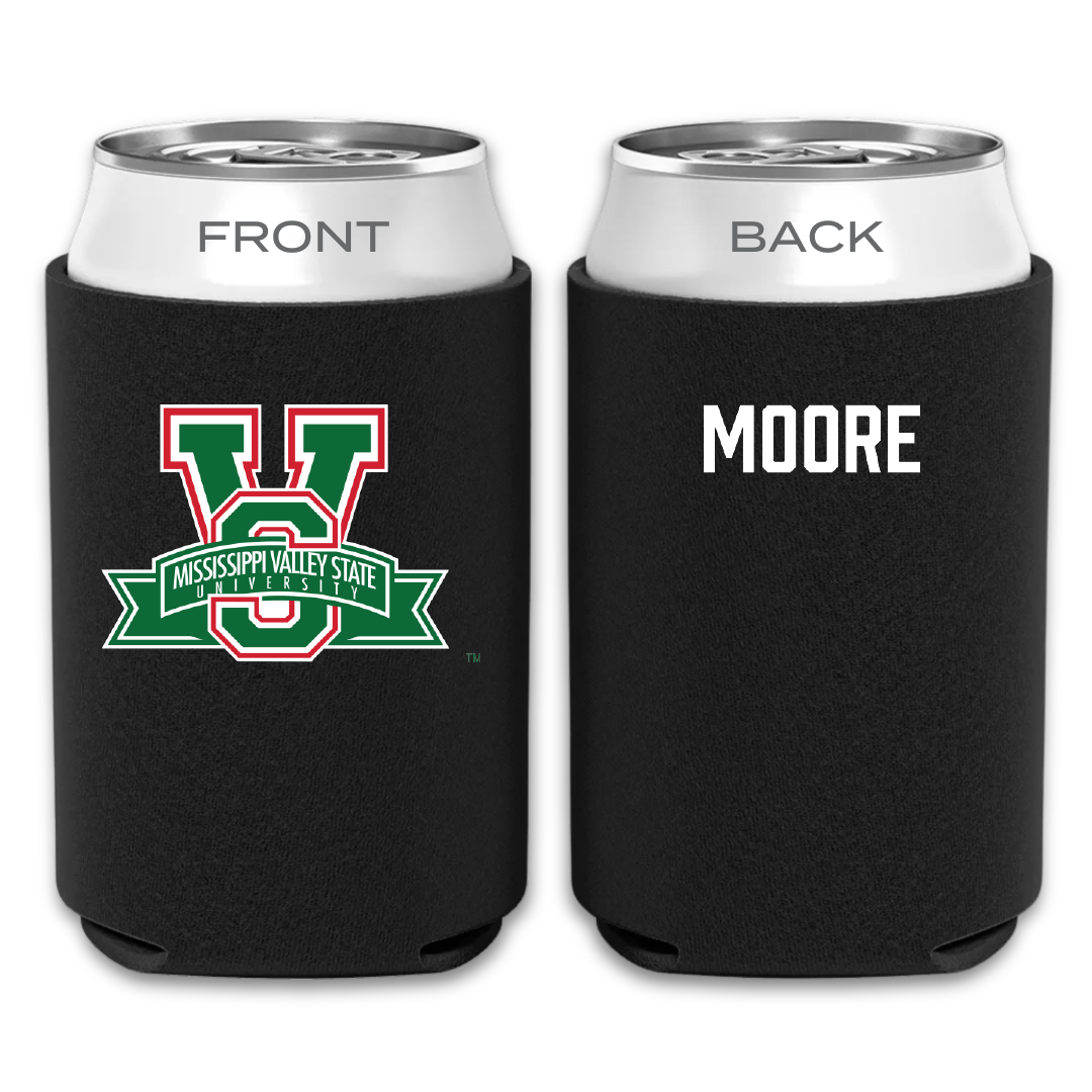 Mississippi Valley State University TF and XC Black Can Cooler - Calon Moore