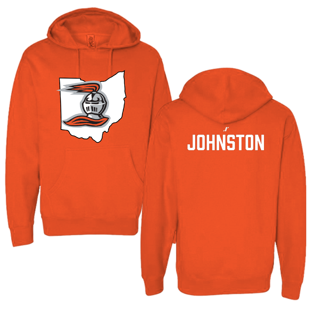 Heidelberg University Golf Orange State Hoodie - James Johnston