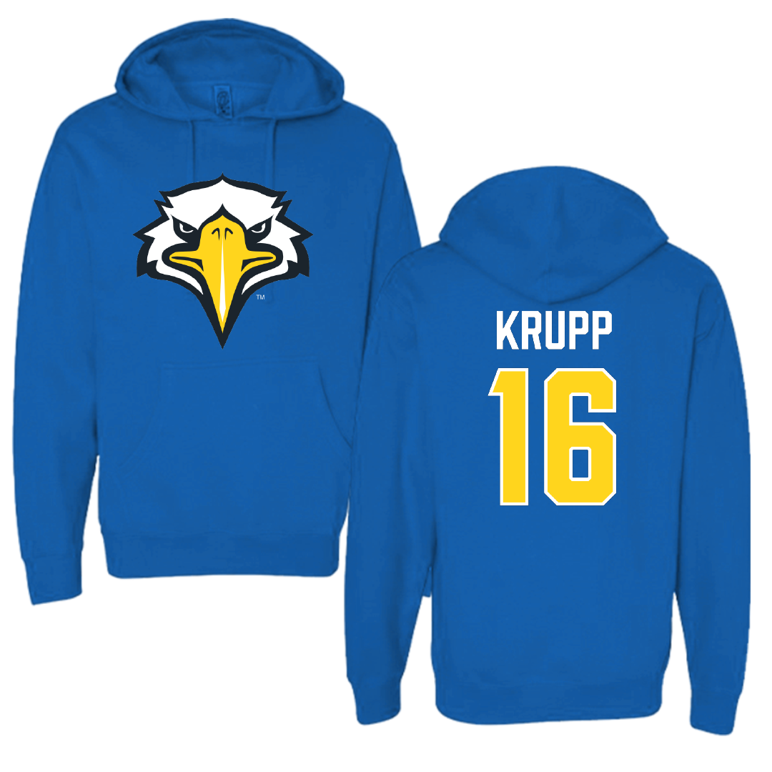Morehead State University Baseball Blue Hoodie - #16 Kyle Krupp