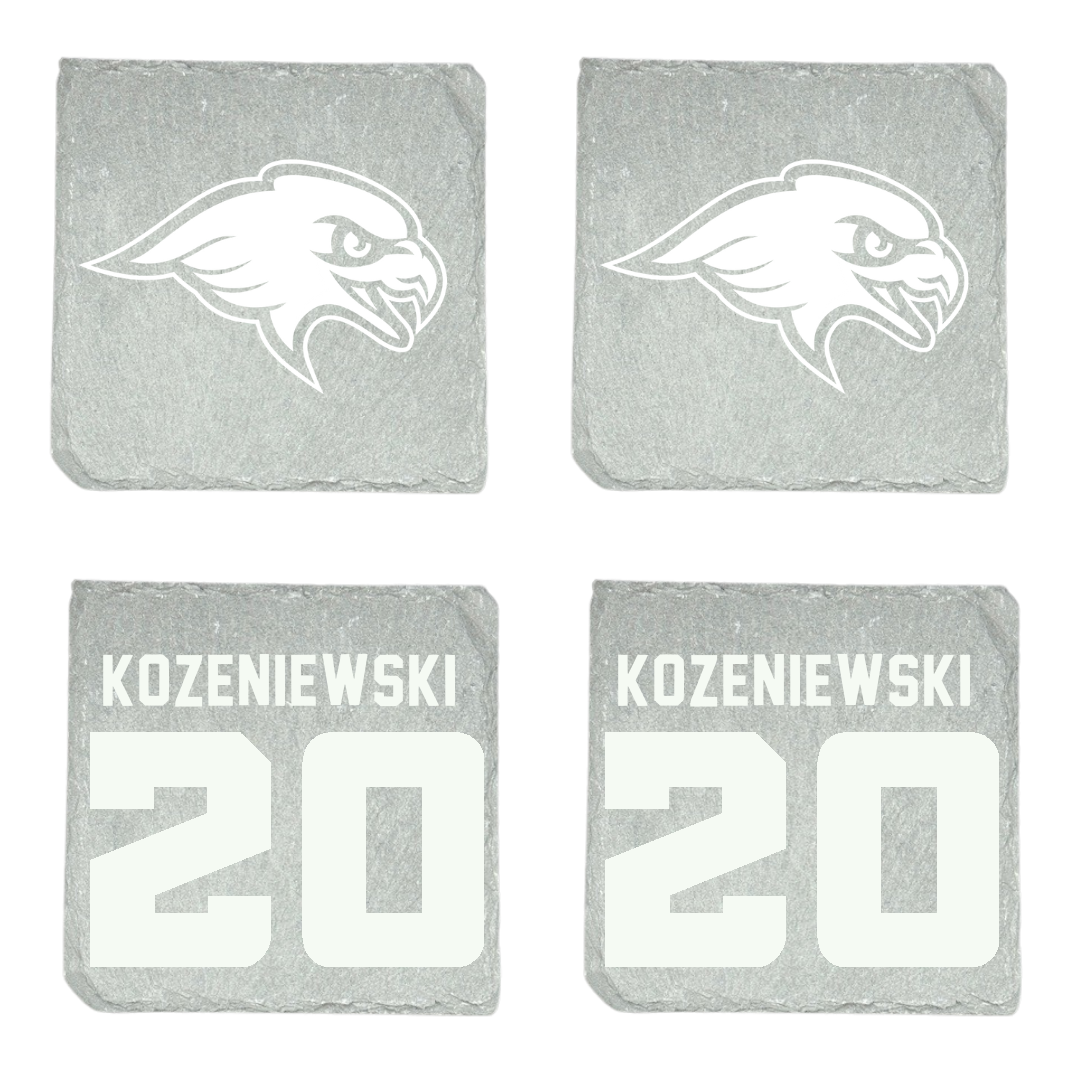 Montclair State University Softball Stone Coaster (4 Pack)  - #20 Callie Kozeniewski