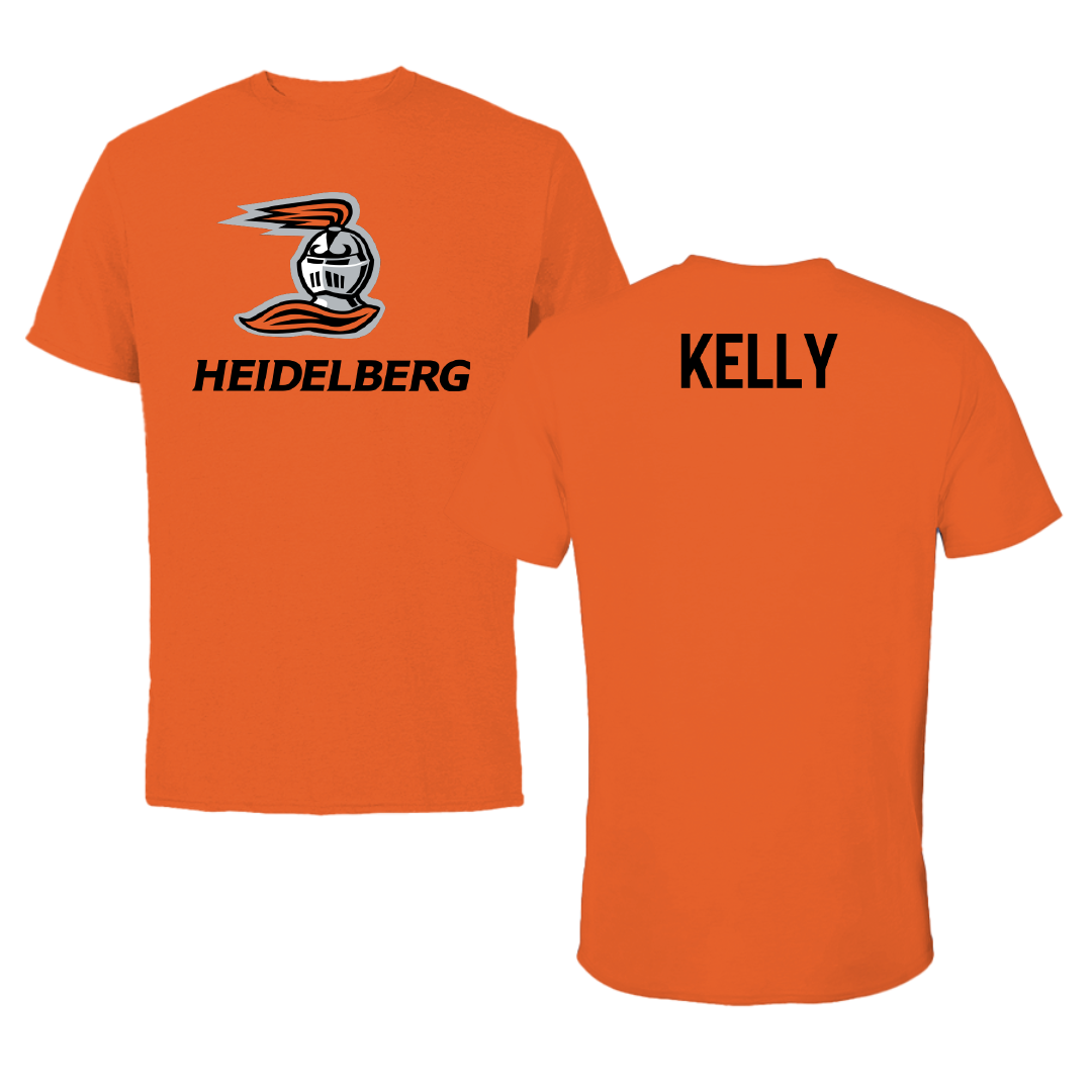 Heidelberg University Golf Orange Performance Tee - Nathan Kelly