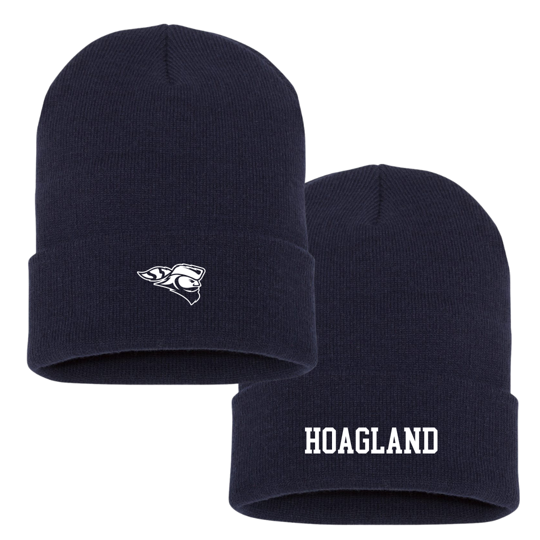 Carroll University Softball Navy Beanie - #24 Madison Hoagland