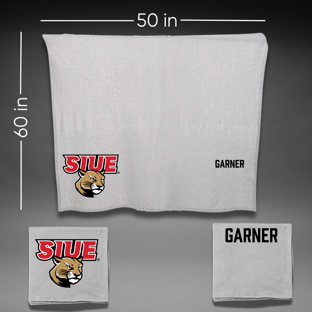 Southern Illinois University Edwardsville Cheer Gray Blanket - Andi Garner