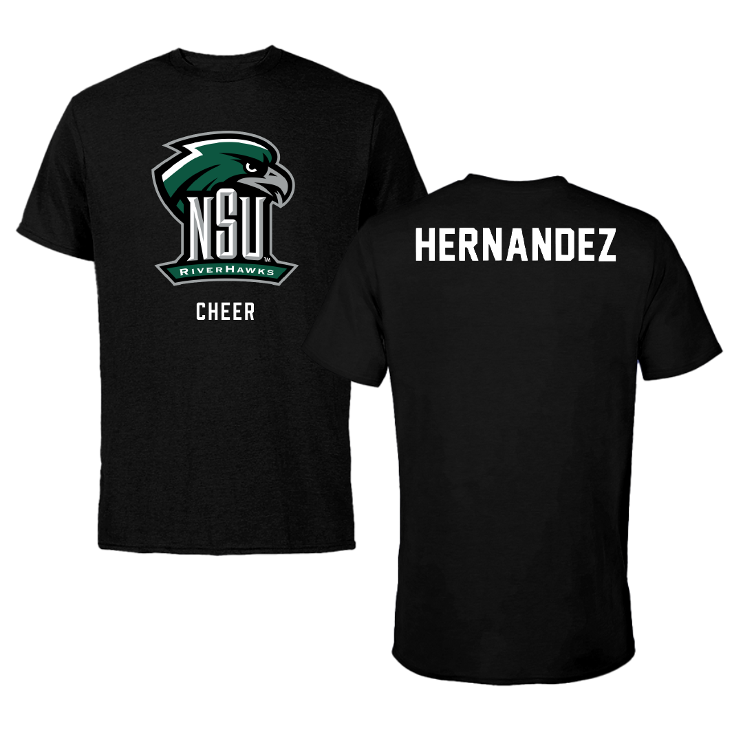 Northeastern State University Cheer Black NSU Tee - Lizette Hernandez