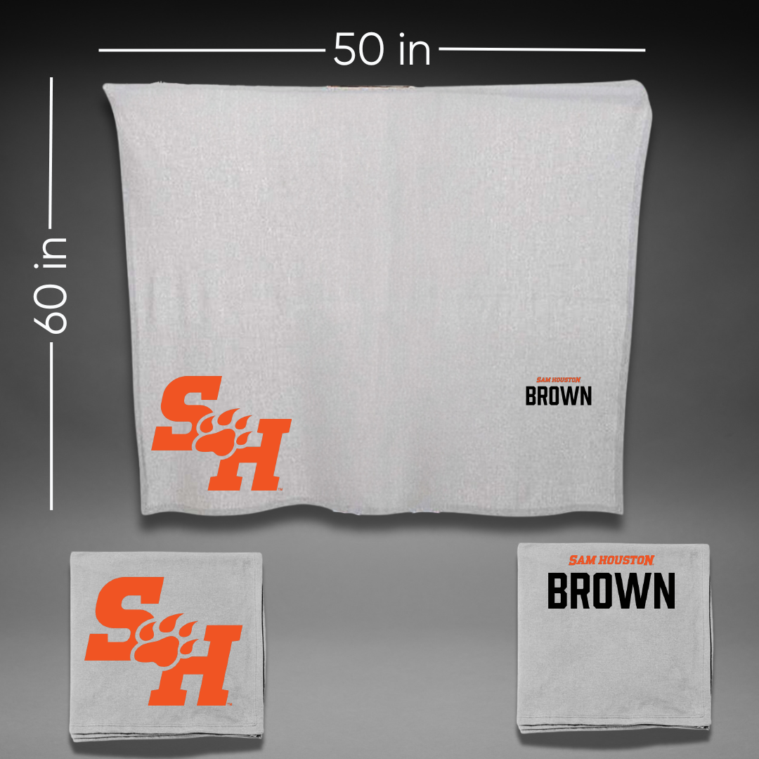 Sam Houston State University TF and XC Gray Blanket - Avery Brown