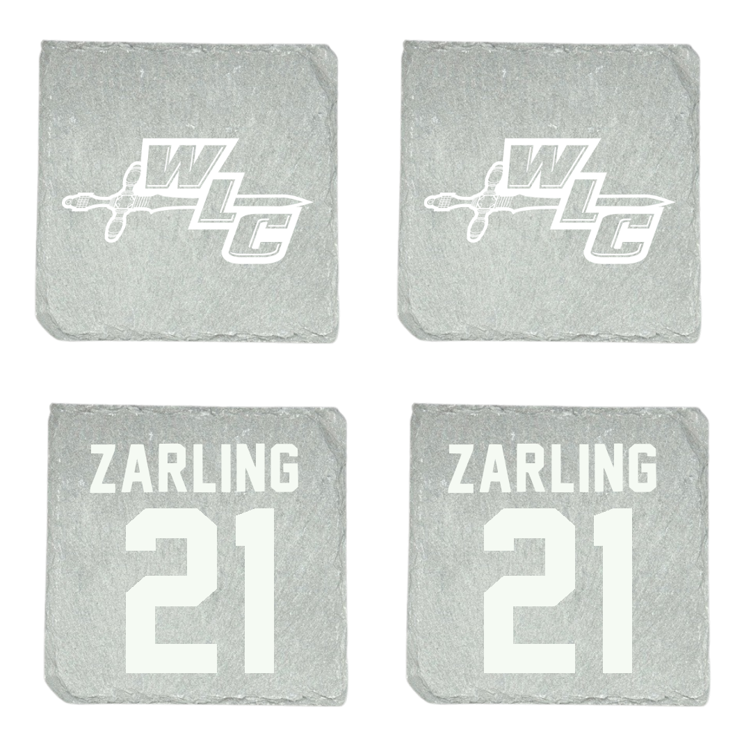 Wisconsin Lutheran College Soccer Stone Coaster (4 Pack)  - #21 Ava Zarling