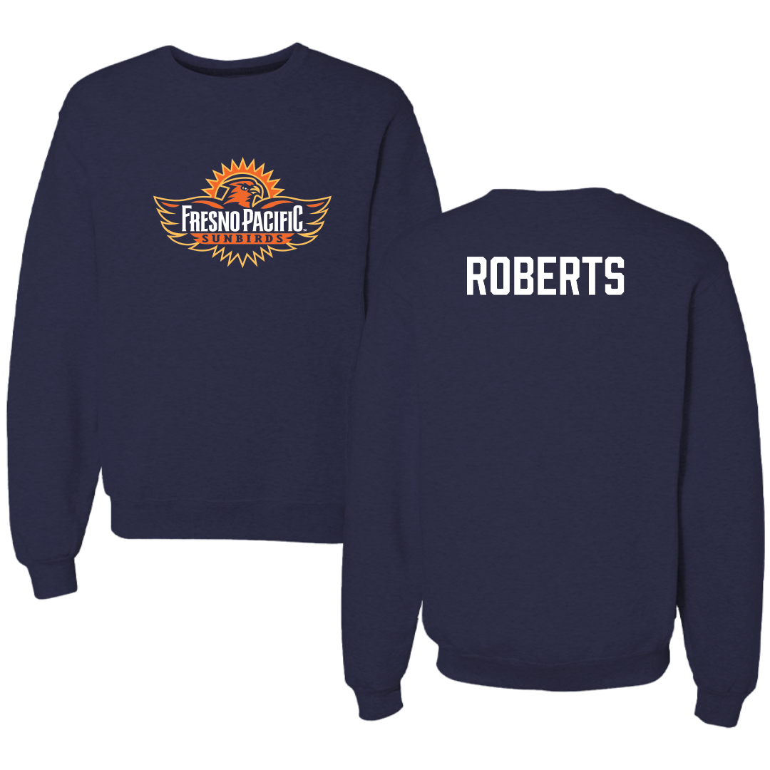 Fresno Pacific University TF and XC Navy Crewneck - Kylie Roberts