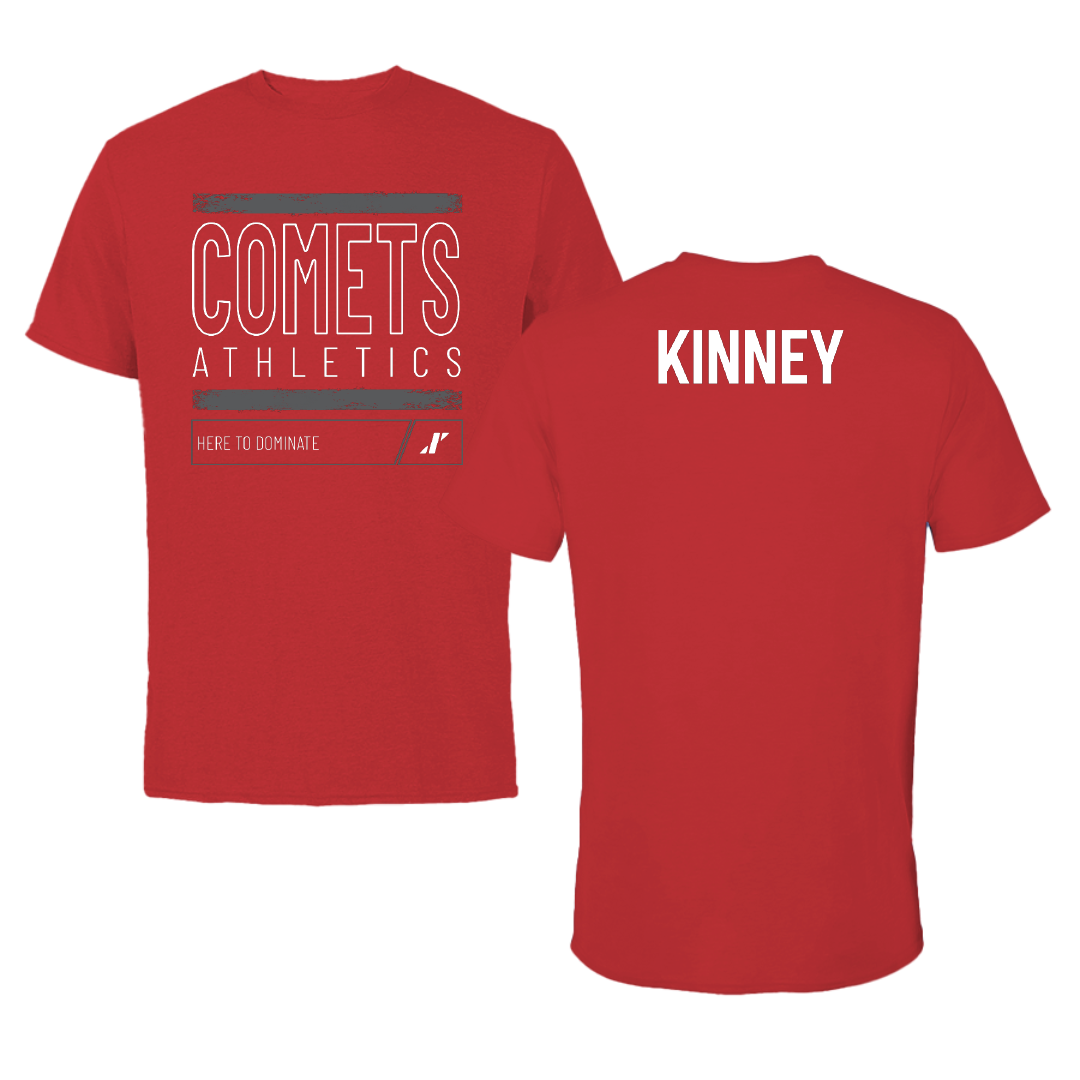 The University of Olivet STUNT Red Dominate Performance Tee - Caydence Kinney