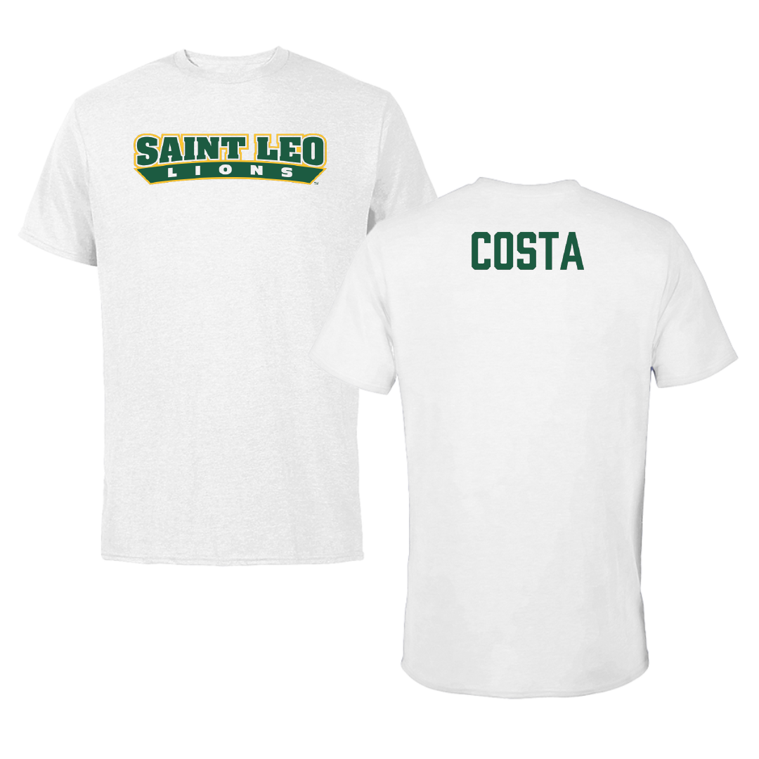 Saint Leo University Cheer White Performance Tee - Eva Costa