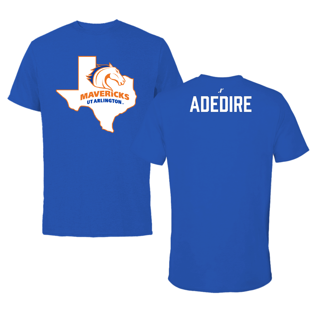 University of Texas at Arlington TF and XC Blue State Tee - Esther Adedire
