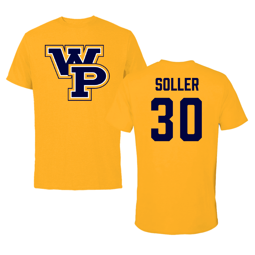 William Penn University Lacrosse (M) Gold Tee - #30 Nolan Soller