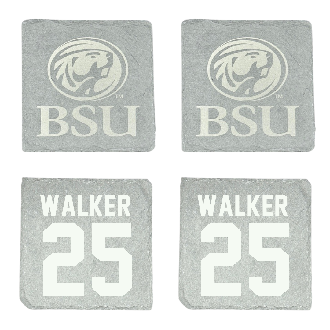 Bemidji State University Football Stone Coaster (4 Pack)  - #25 Amon Walker