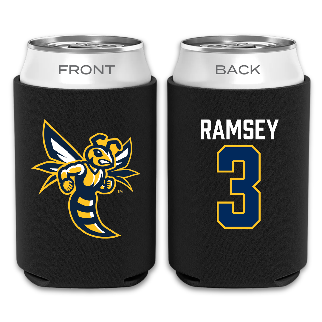 Emory & Henry College Basketball Black Can Cooler - #3 Lyndie Ramsey