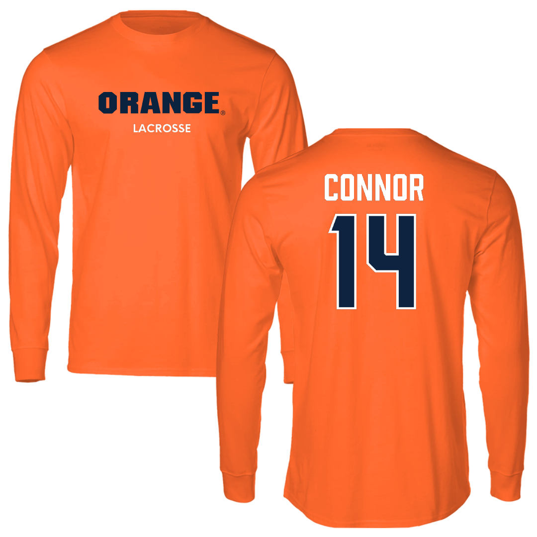 Syracuse University Lacrosse (W) Orange Long Sleeve - #14 Acacia Connor