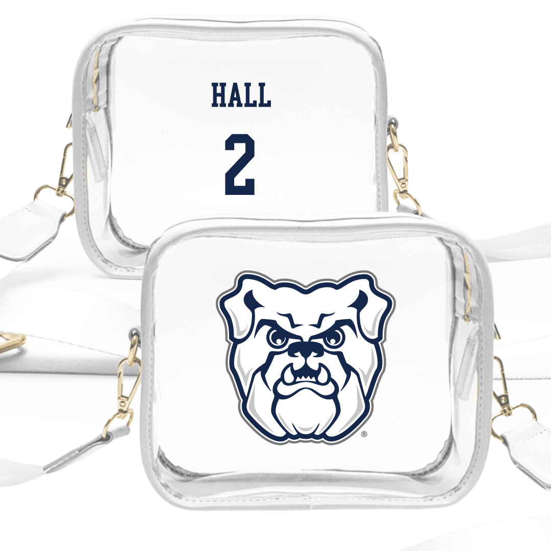 Butler University Lacrosse (W) White Clear Stadium Bag - #2 Chloe Hall