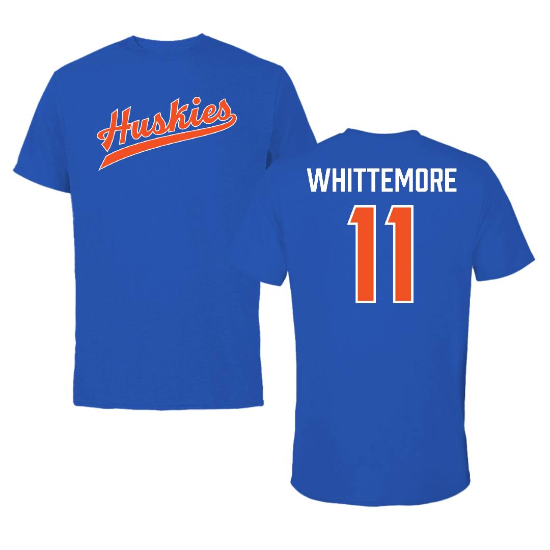 Houston Christian University Beach Volleyball True Royal Tee - #11 Mycah Whittemore