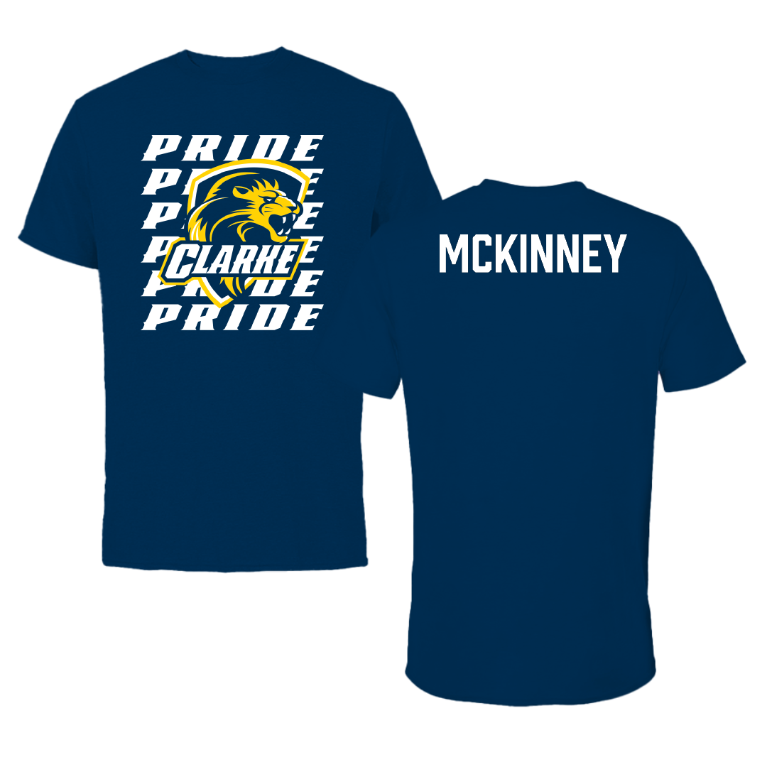 Clarke University Golf (W) Navy General Performance Tee - Caley McKinney