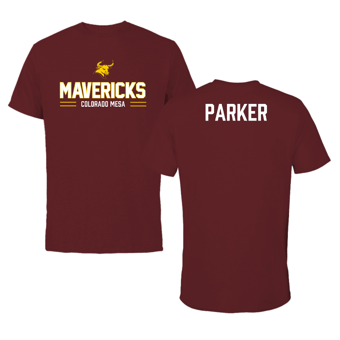 Colorado Mesa University Cheer Maroon General Performance Tee - Madison Parker